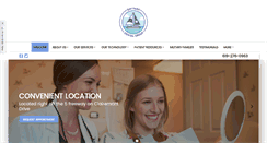 Desktop Screenshot of bayparkdental.com