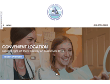 Tablet Screenshot of bayparkdental.com